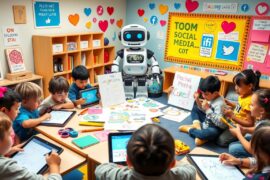 Social media for children